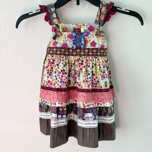 🎁5/$25 Matilda Jane Character Counts Firefly Knot Apron Dress